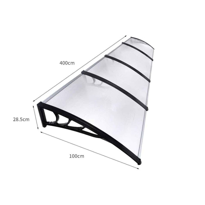 Door Window Awning Outdoor Canopy Uv Patio Sun Shield Rain