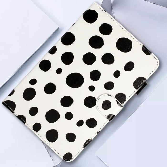 Dot Pattern Leather Smart Tablet Case For Ipad 10th Gen