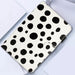 Dot Pattern Leather Smart Tablet Case For Ipad 10th Gen