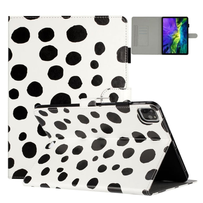Dot Pattern Leather Smart Tablet Case For Ipad 10th Gen