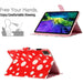 Dot Pattern Leather Smart Tablet Case For Ipad 10th Gen