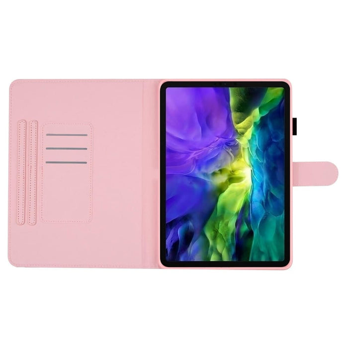 Dot Pattern Leather Smart Tablet Case For Ipad 10th Gen