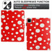 Dot Pattern Leather Smart Tablet Case For Ipad 10th Gen