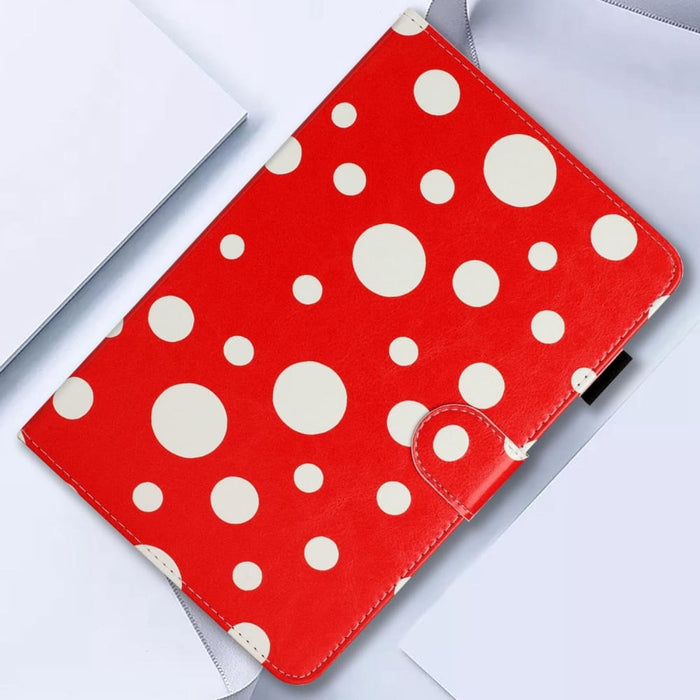 Dot Pattern Leather Smart Tablet Case For Ipad 10th Gen