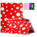 Dot Pattern Leather Smart Tablet Case For Ipad 10th Gen