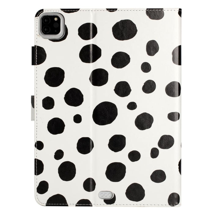 Dot Pattern Leather Smart Tablet Case For Ipad 10th Gen