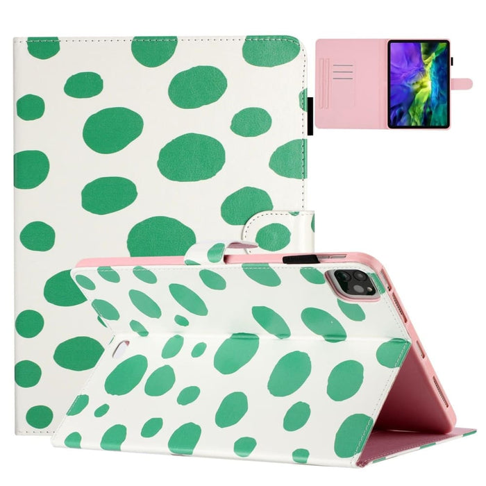 Dot Pattern Leather Smart Tablet Case For Ipad 10th Gen