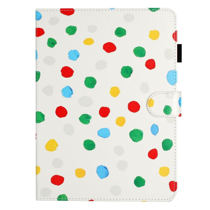Dot Pattern Leather Smart Tablet Case For Ipad 10th Gen