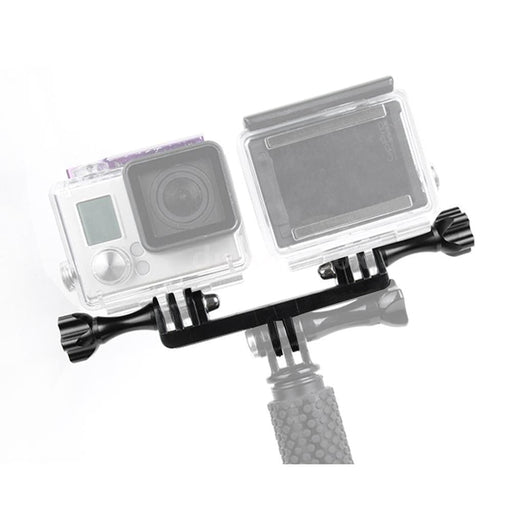 Double Bracket With Screw Mount Adapter For Gopro
