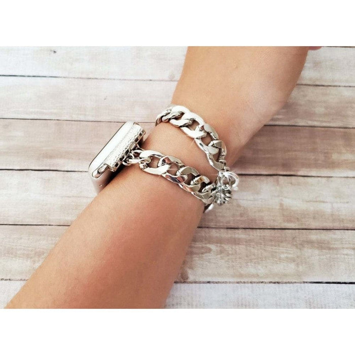 Double Circle Stainless Steel Strap for Apple Watch