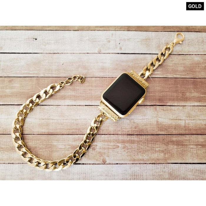 Double Circle Stainless Steel Strap for Apple Watch