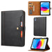 Double Fold Leather Smart Tablet Case With Calf Texture