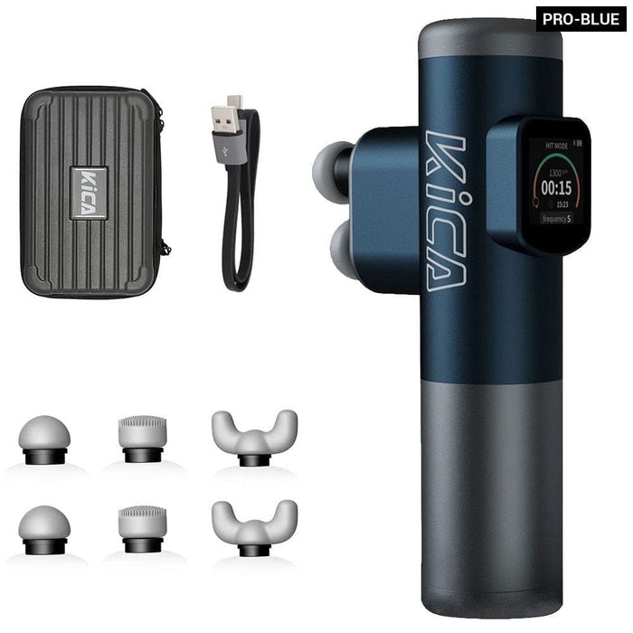 Double Head Pain Relief Massage Gun with Touch Screen