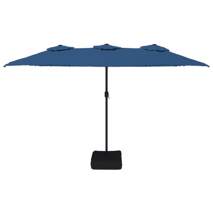 Double-head Parasol Azure Blue 449x245 Cm Tlxkpx