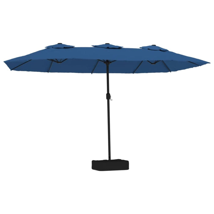 Double-head Parasol Azure Blue 449x245 Cm Tlxkpx