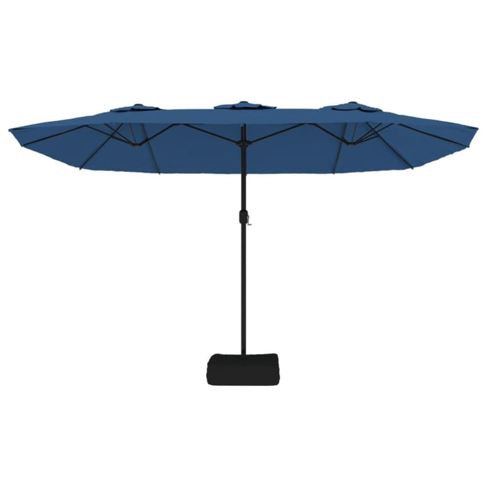Double-head Parasol Azure Blue 449x245 Cm Tlxkpx