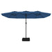 Double-head Parasol Azure Blue 449x245 Cm Tlxkpx
