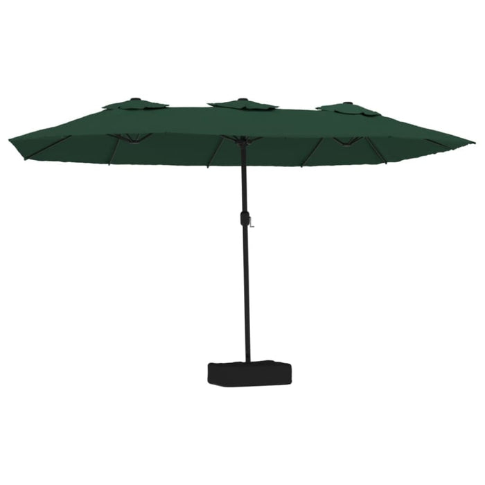 Double-head Parasol Green 449x245 Cm Tlxkal