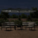 Double-head Parasol with Leds Anthracite 449x245 Cm Tlxkpp