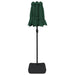 Double-head Parasol With Leds Green 316x240 Cm Tlxkib