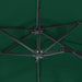 Double-head Parasol With Leds Green 316x240 Cm Tlxkib