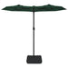Double-head Parasol With Leds Green 316x240 Cm Tlxkib