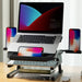 Double Layer Foldable Lift Laptop Stand Aluminum Computer