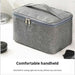 Double Layer Mens Toiletry Bag Portable And Spacious
