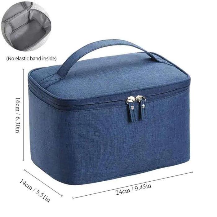 Double Layer Mens Toiletry Bag Portable And Spacious