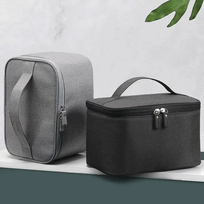 Double Layer Mens Toiletry Bag Portable And Spacious