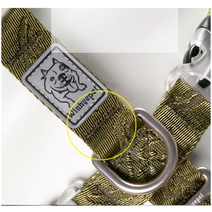 Double-h Nylon Reflective Dog Harness