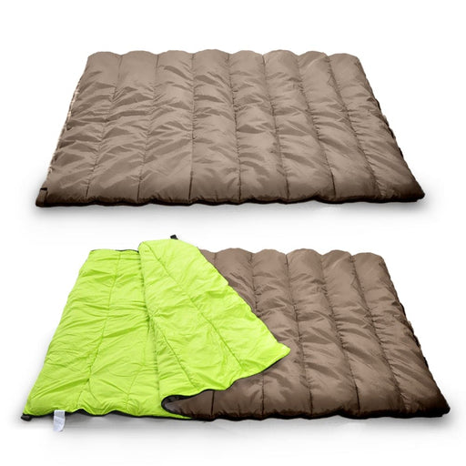 Double Outdoor Camping Sleeping Bag Hiking Thermal Winter
