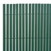Double - sided Garden Fence 110x400 Cm Green Toiopi
