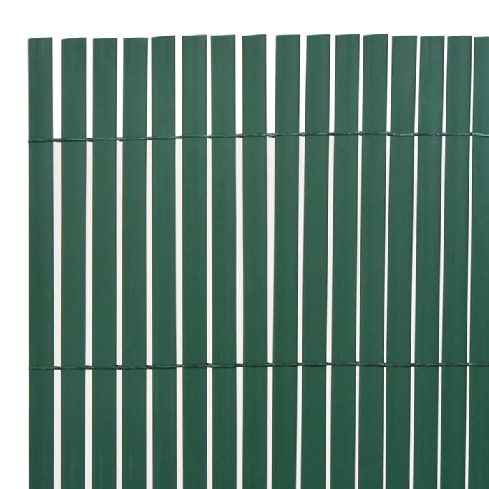 Double - sided Garden Fence 90x400 Cm Green Toioai