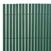 Double - sided Garden Fence Pvc 90x500 Cm Green Atlxn