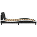 Double Size Bed Frame With Headboard Black And White
