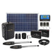 Double Swing Gate Opener Automatic Full Solar Power Kit