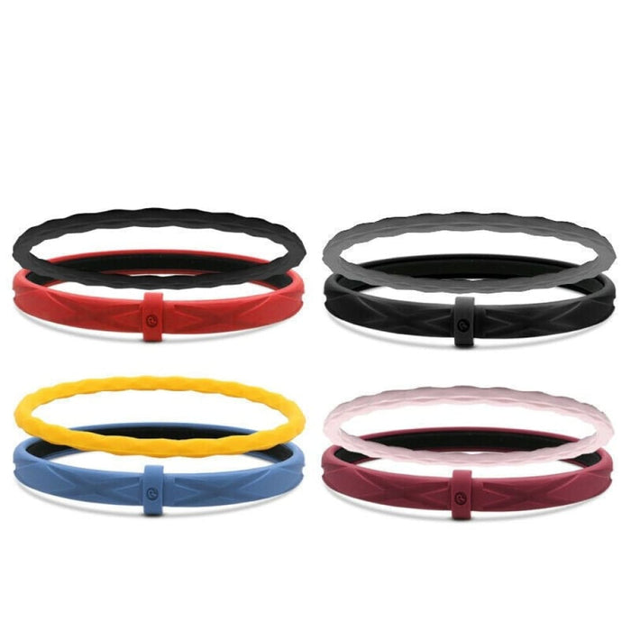 Double Row Waterproof Ions Sports Fashion Bracelet