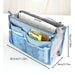 Double Zip Multifunctional Storage Bag Large Capacity