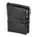 Double Zip Rfid Wallet For Men Retro Texture Anti Magnetic