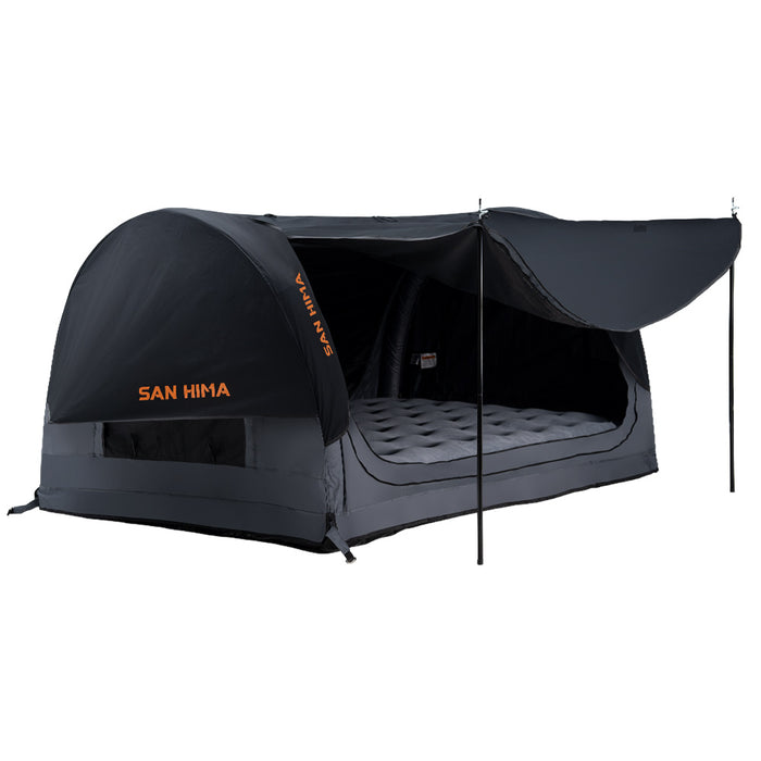 Double Air Swag Camping Swags Dome Tent Free Standing 22Cm Air Mattress