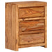Drawer Cabinet 60x33x75 Cm Solid Wood Acacia Ttnatp