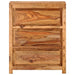 Drawer Cabinet 60x33x75 Cm Solid Wood Acacia Ttnatp