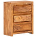 Drawer Cabinet 60x33x75 Cm Solid Wood Acacia Ttnatp