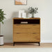 Drawer Cabinet Flam 80x40x80 Cm Solid Wood Pine Tpinop