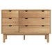 Drawer Cabinet Otta 111x43x73.5 Cm Solid Wood Pine Tanpnp