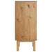 Drawer Cabinet Otta 76.5x39.5x90cm Solid Wood Pine Tanpnx