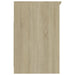 Drawer Cabinet Sonoma Oak 40x50x76 Cm Chipboard Nbonbn