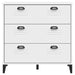 Drawer Cabinet Viken White Solid Wood Pine Tiakxb