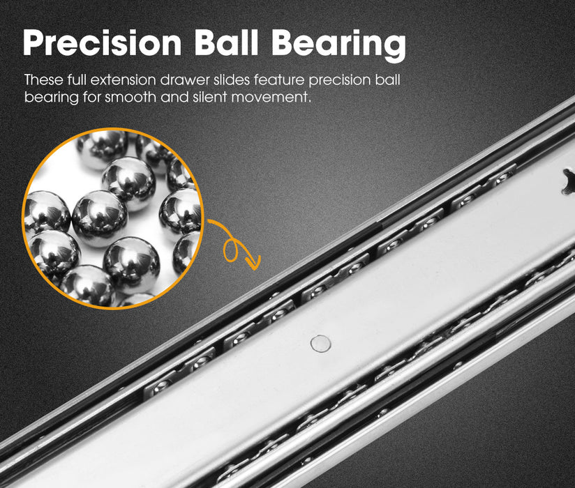 125Kg Locking Drawer Slides 750Mm